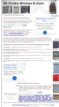 Mobile Screenshot of a6shuttersanddoors.co.uk